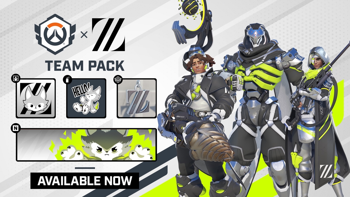 Image for Overwatch Champions Series and Virtus.pro and Team Peps and Team Falcons and Crazy Raccoon and T1 and ZETA DIVISION and Dallas Fuel and Disguised and Spacestation and Team Liquid collaboration